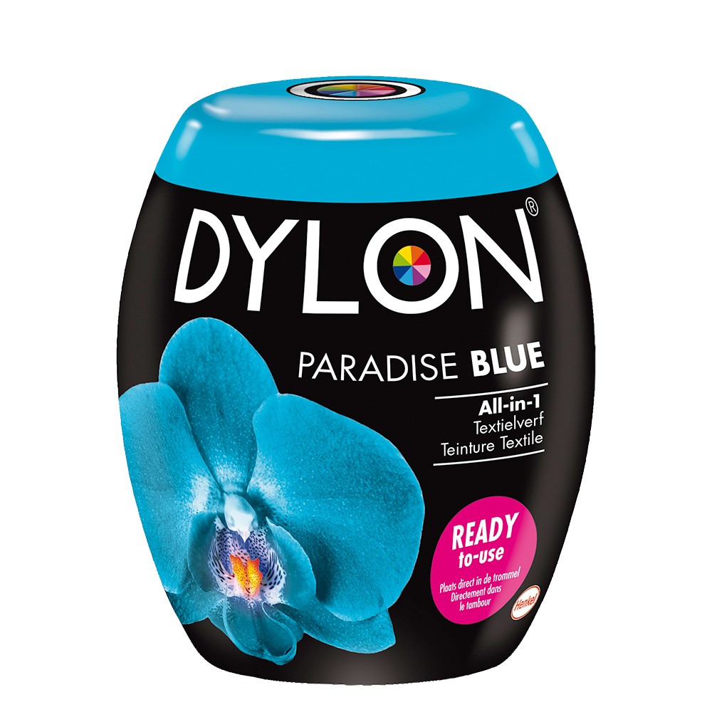 Dylon Pods Textielverf Machinewas Paradise Blue - 3st - 08