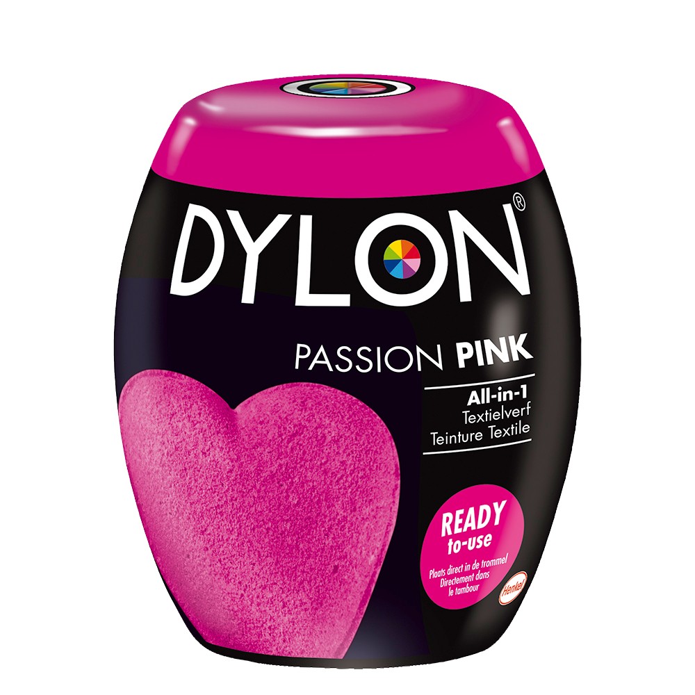 Dylon Pods Textielverf Machinewas Passion Pink - 3st - 10