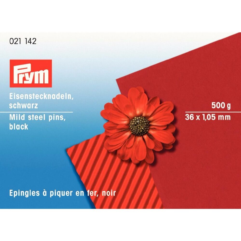 Prym Kopspelden ijzer 1.036mm zwart 