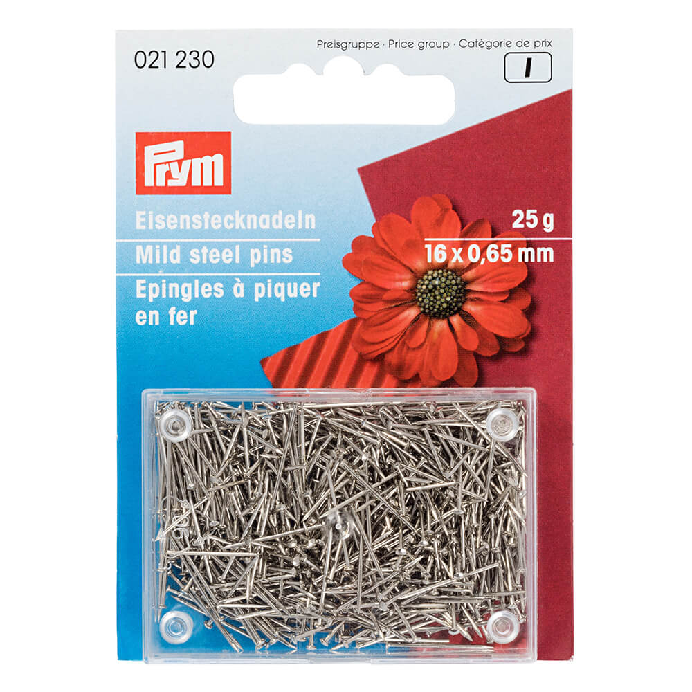 Prym Kopspelden ijzer 0.616mm zilver 