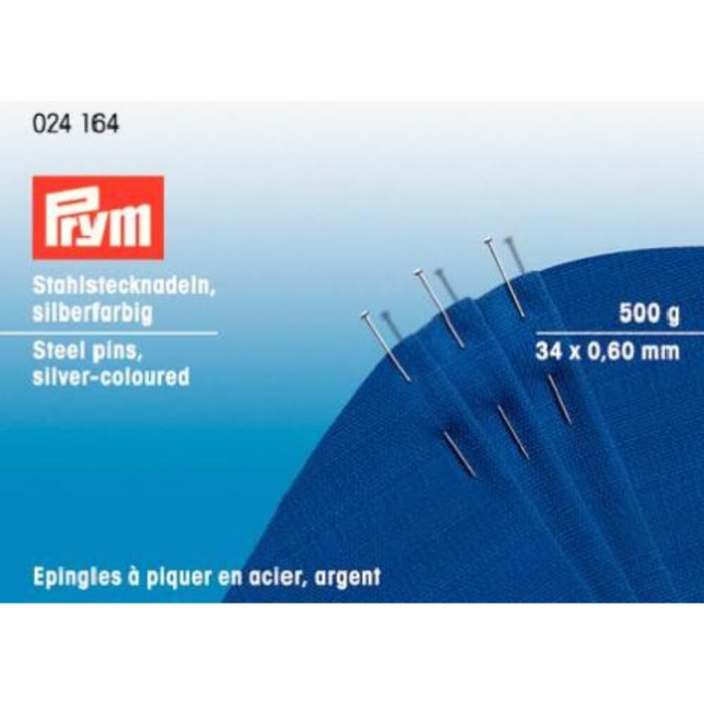 Prym Kopspelden staal 0.60x34mm zilver 