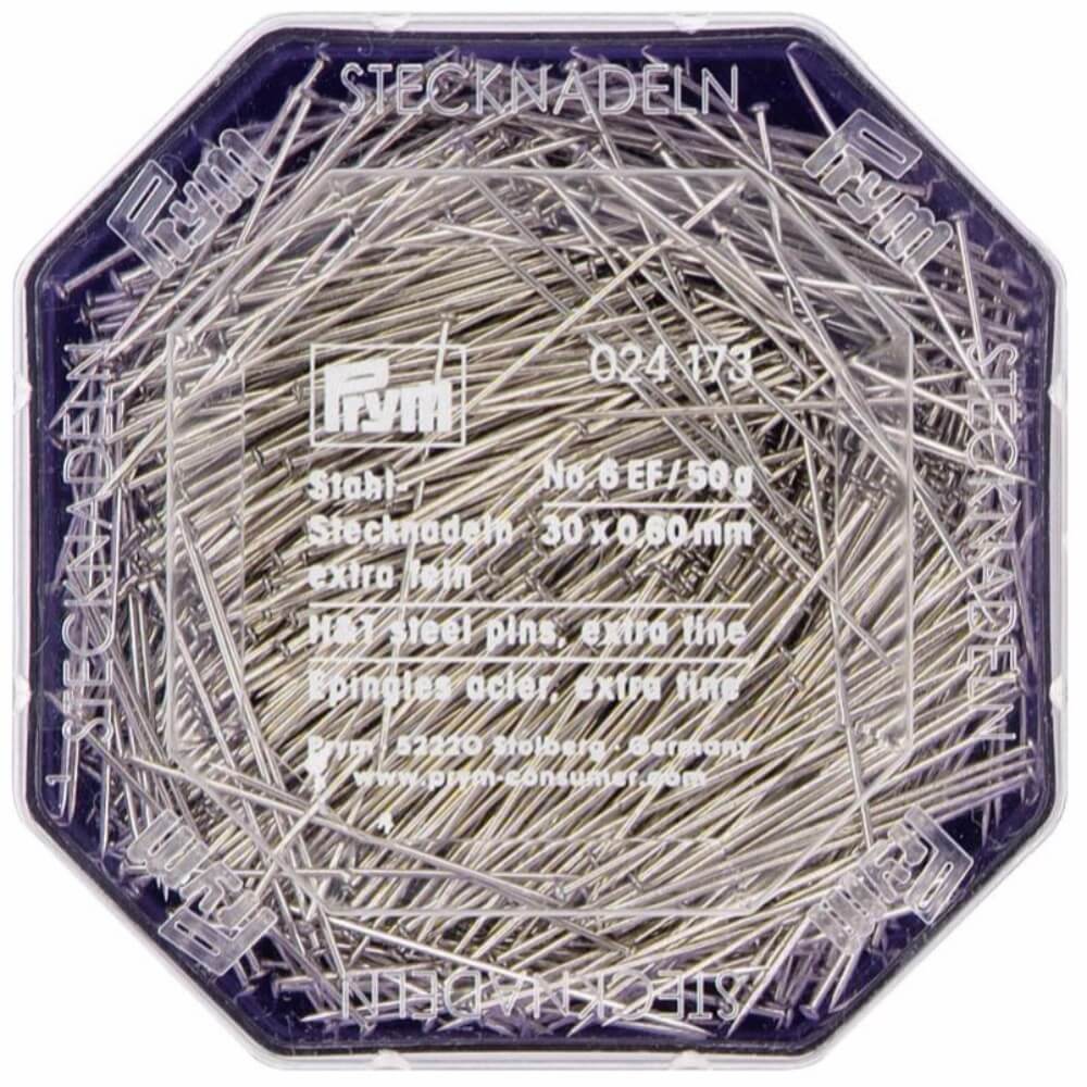 Prym Kopspelden staal 0.60x30mm zilver 