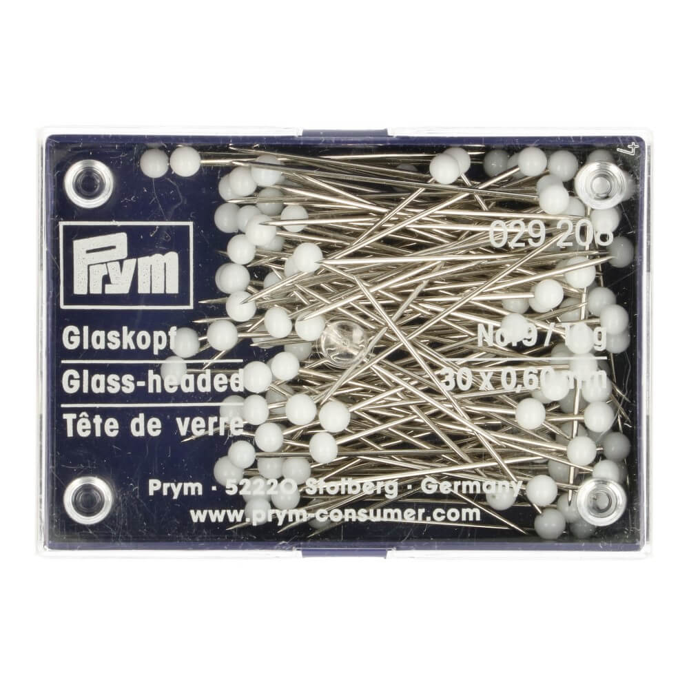 Prym Glaskopspelden 0.60x30mm zilver 