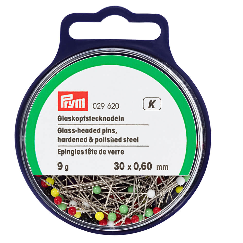 Prym Glaskopspelden assortiment 0.60x30mm zilver 