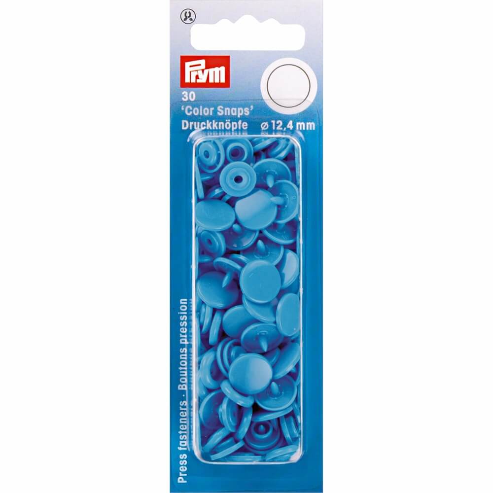 Prym Drukknopen 12,4mm staalblauw - 30st