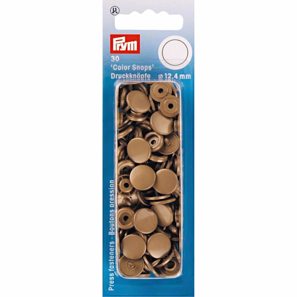 Prym Drukknopen 12,4mm goud - 30st