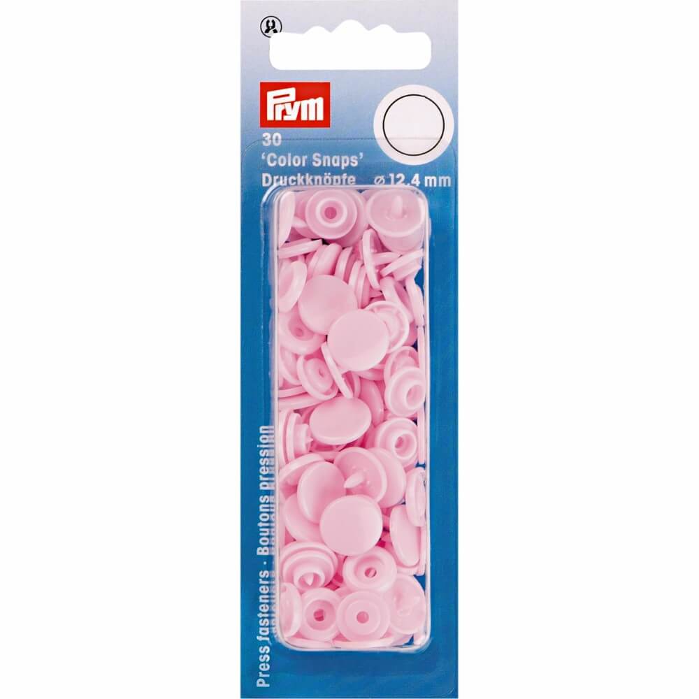 Prym Drukknopen 12,4mm roze - 30st