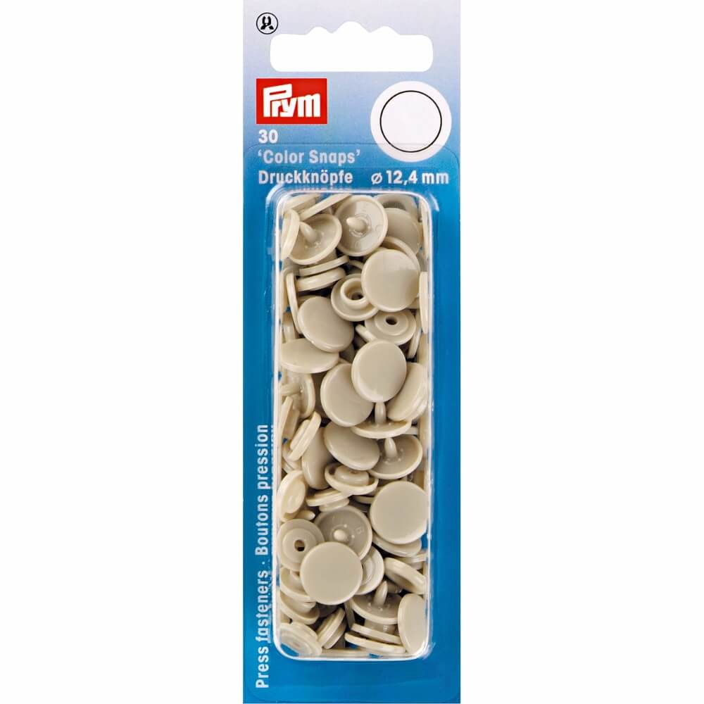 Prym Drukknopen 12,4mm beige - 30st