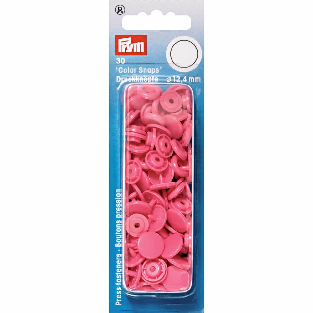 Prym Drukknopen 12,4mm fuchsia - 30st