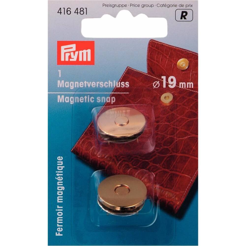 Prym Magneetsluiting 19mm goud - 