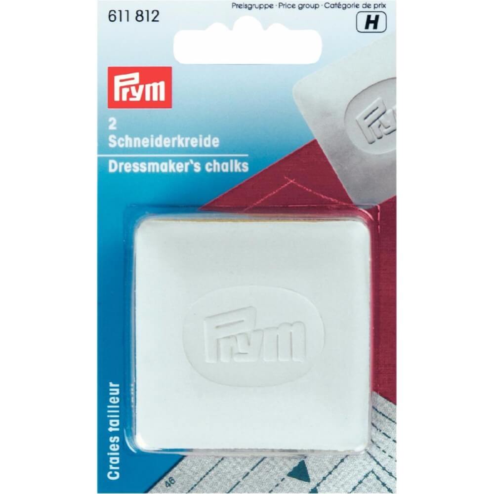 Prym Kleermakerskrijt plaatjes wit - 2st