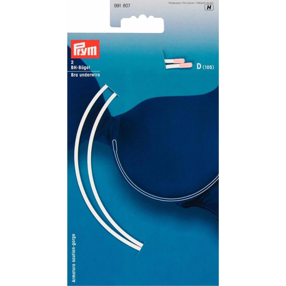 Prym BH-beugels D105 wit - 3x2st