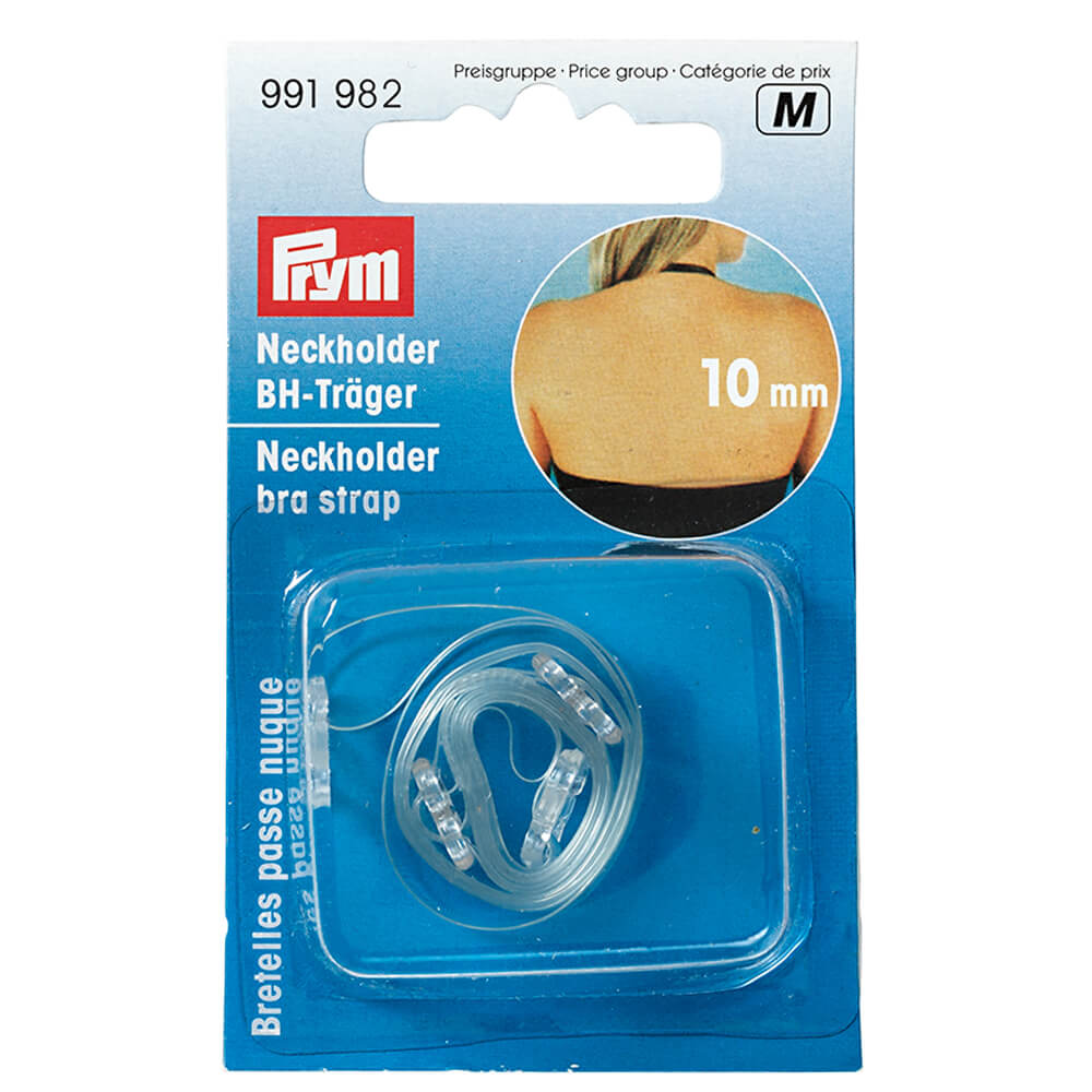 Prym BH-bretellen nekhouder 10mm transparant - 