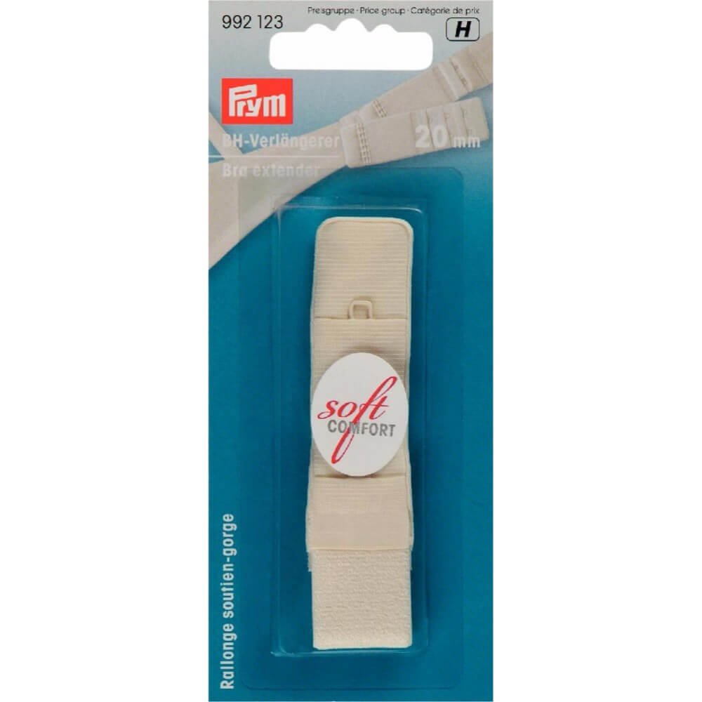 Prym BH-verlengstuk 3x1 haak 20mm champagne - 