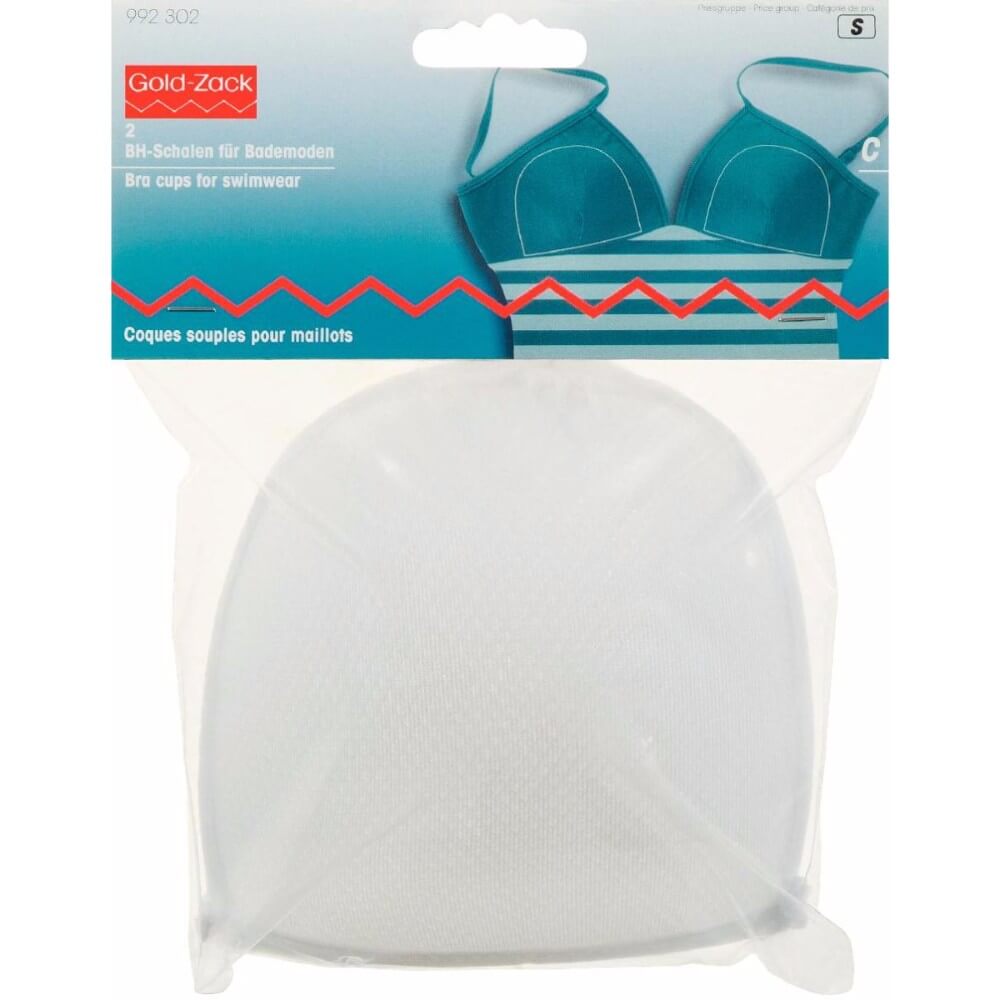 Prym BH inlegcups voor badkleding maat C wit - 2st