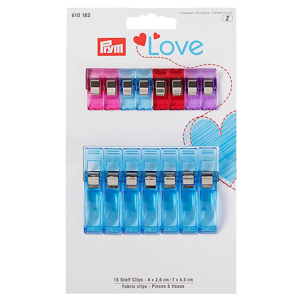 Prym Love stof clips 2,6-5,5cm - 1