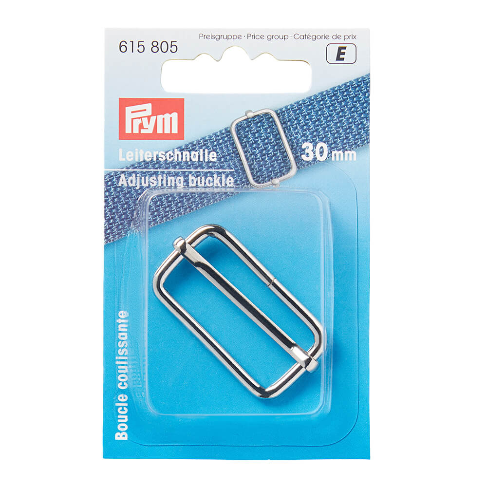 Prym Regelbare gesp 30mm zilver - 