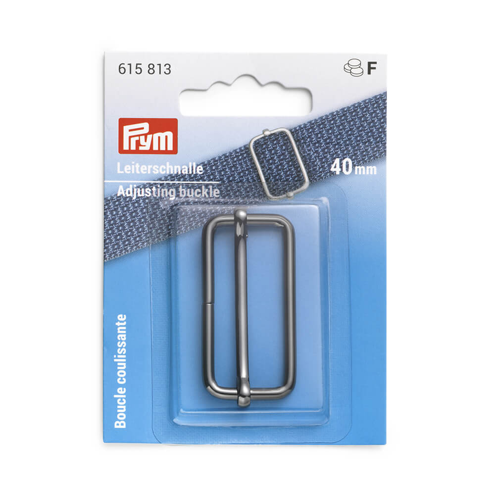 Prym Regelbare gesp 40mm geschut brons - 