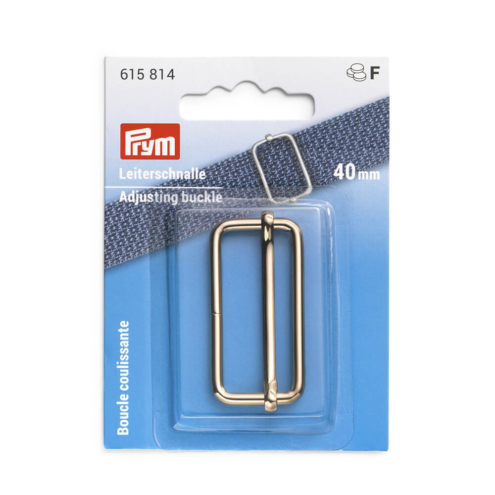 Prym Regelbare gesp 40mm nieuw goud - 