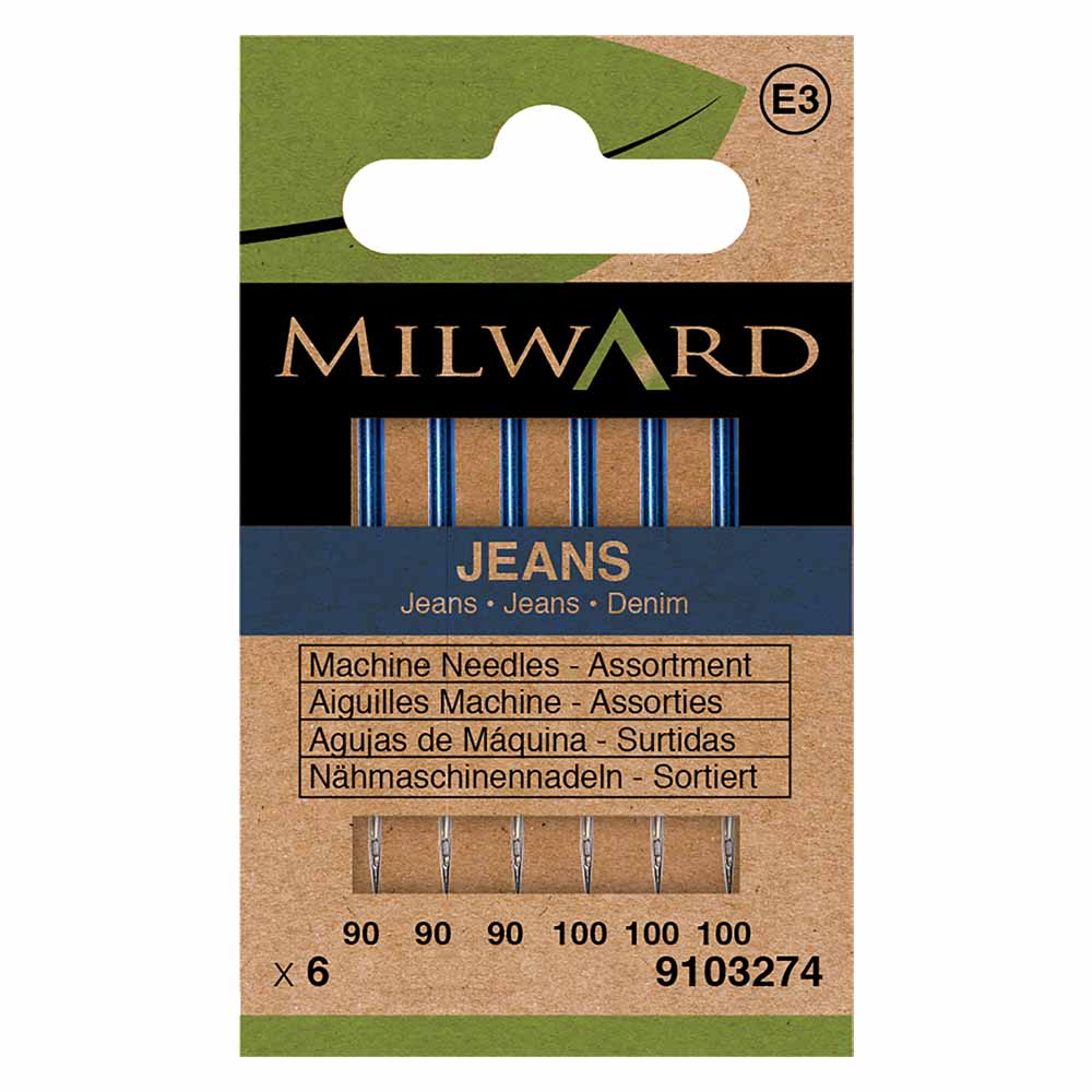 Milward Machinenaalden jeans ast 90-100 - 6st