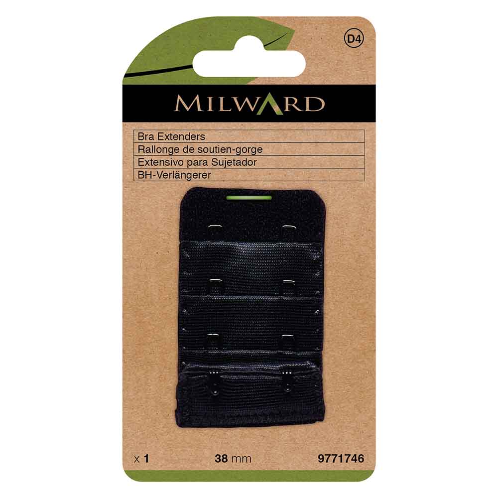 Milward BH-verlengstuk 19mm 1 haak wit -5st