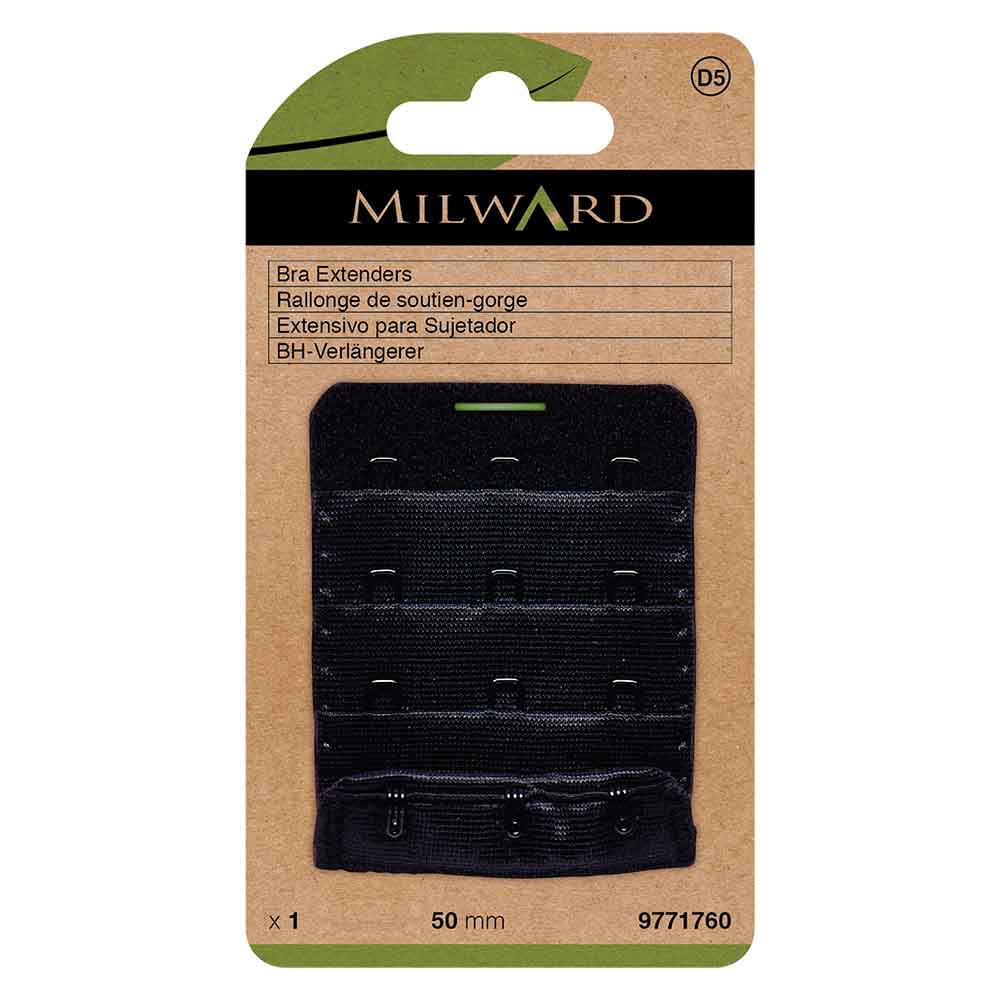 Milward BH-verlengstuk 38mm 2 haken wit