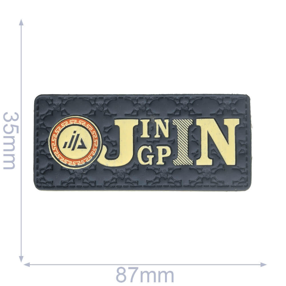 Label jingpin 87x35mm blauw - 5st