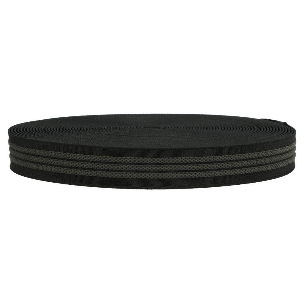 Anti-slip elastiek 25mm - 000 (per m)