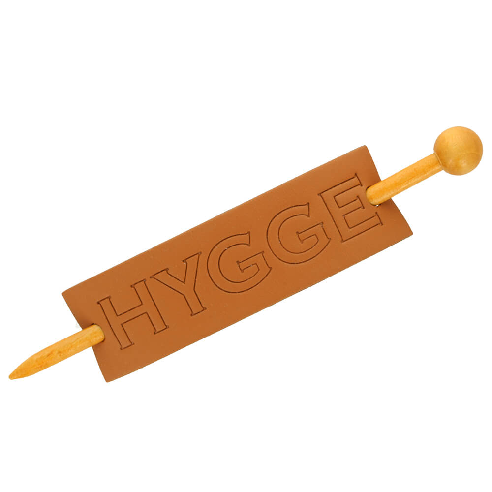 Hygge breiwerksluiting skai-leer 13,5cm - 1