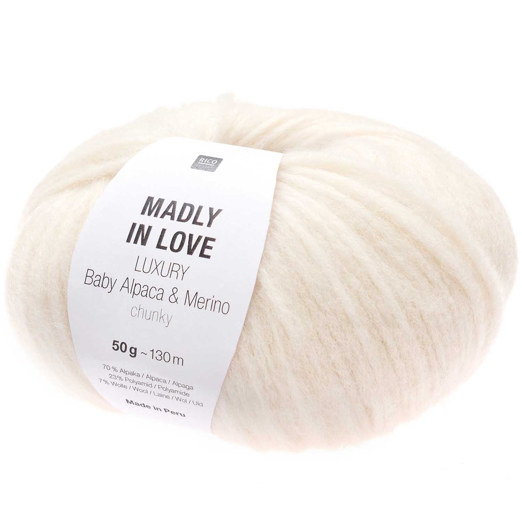 Madly in Love Luxury Baby Alpaca Merino Chunky 001