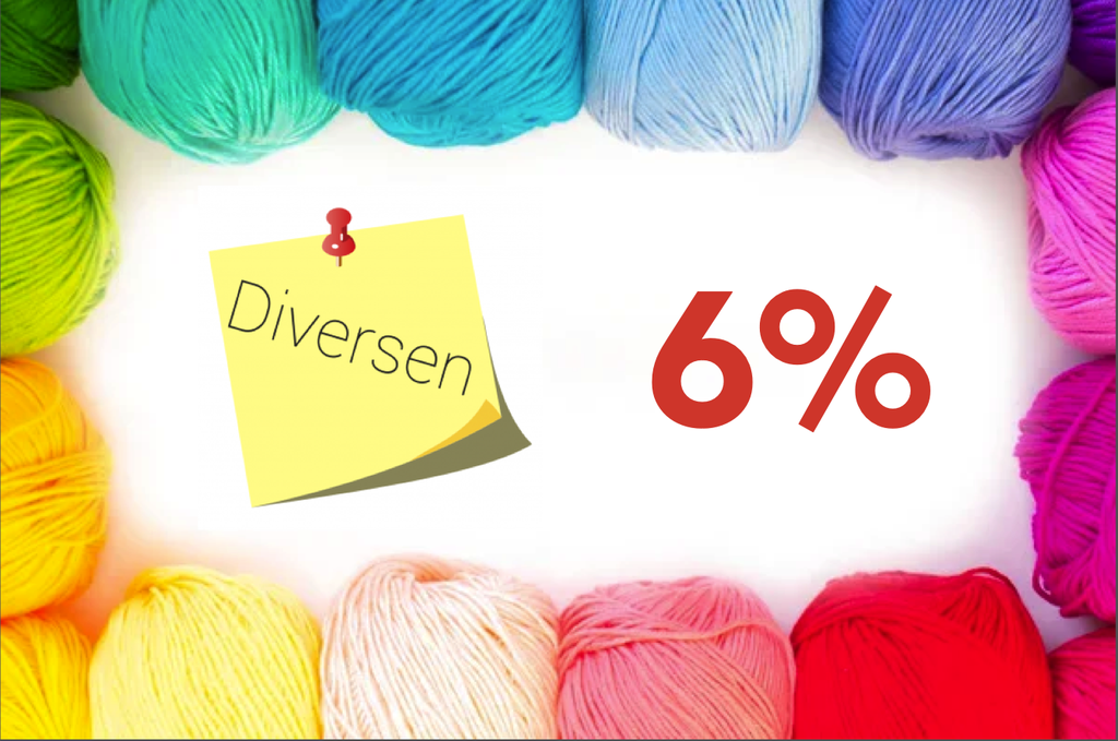 Diversen 6% Boeken