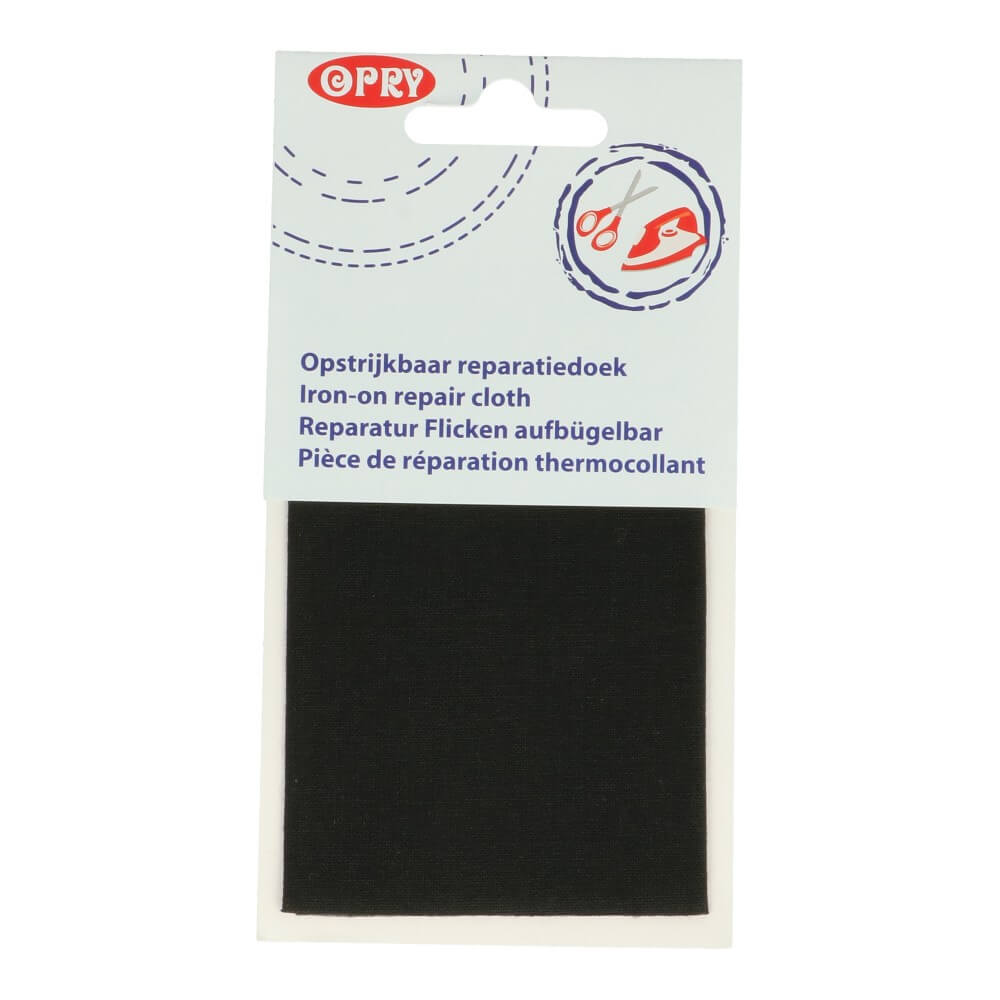 Opry Reparatiedoek opstrijkbaar 11x25cm - 5st - 000