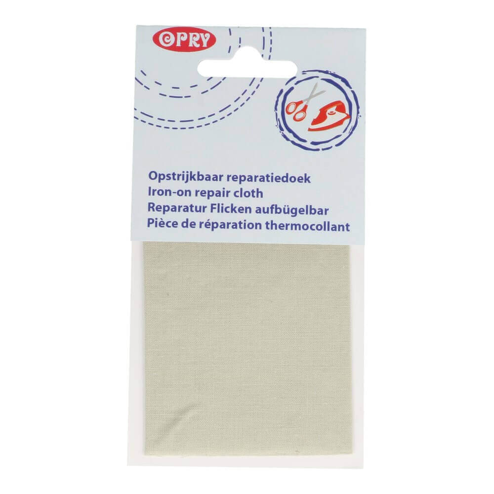 Opry Reparatiedoek opstrijkbaar 11x25cm - 5st - 016