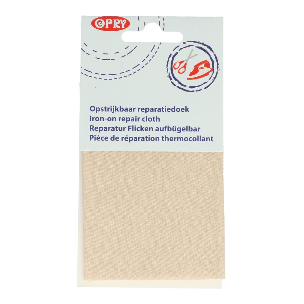 Opry Reparatiedoek opstrijkbaar 11x25cm - 5st - 869