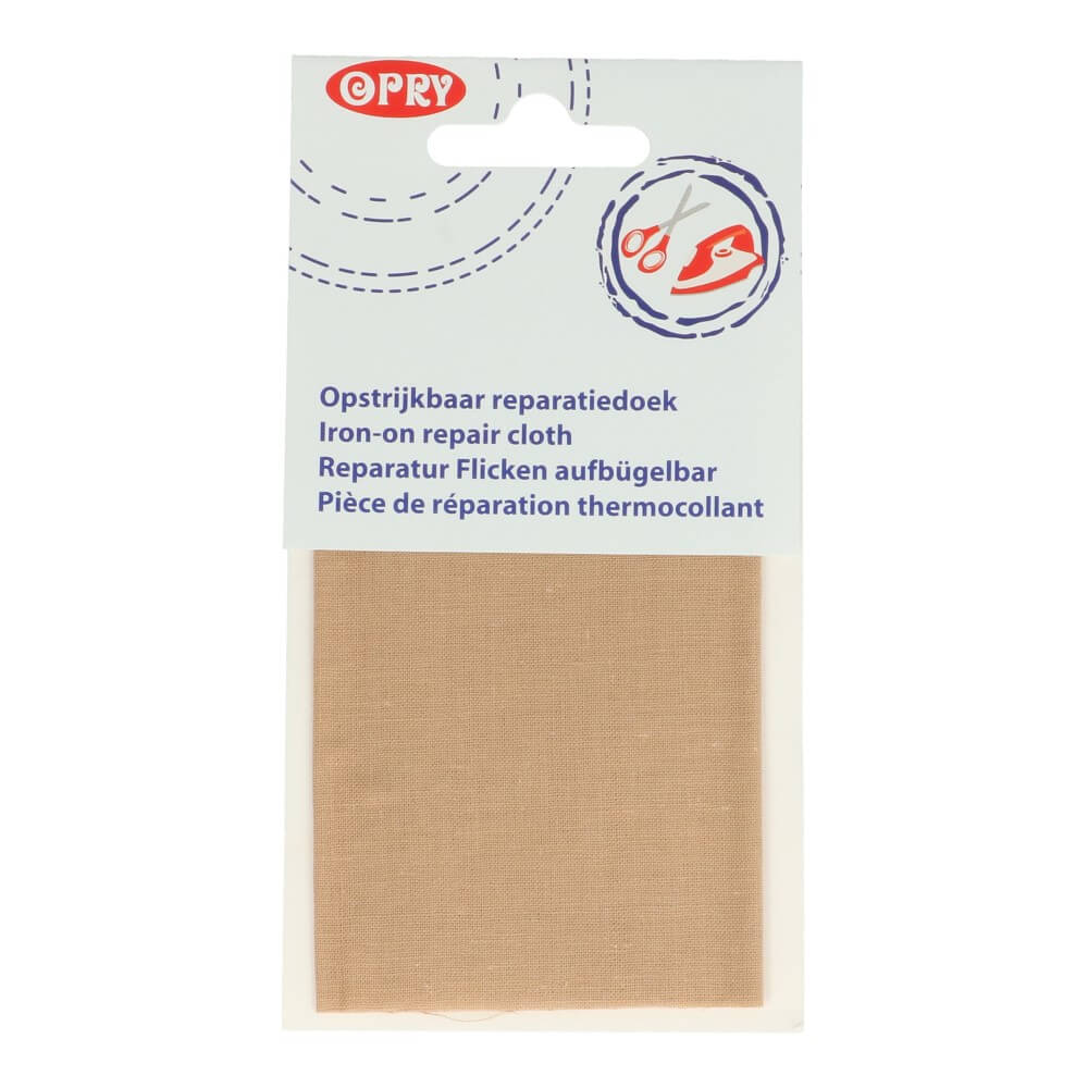 Opry Reparatiedoek opstrijkbaar 11x25cm - 5st - 886