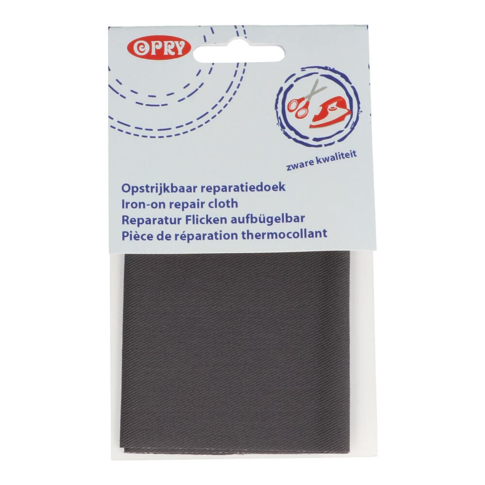 Opry Reparatiedoek stevig opstrijkbaar 12x40cm 0002 - 5st