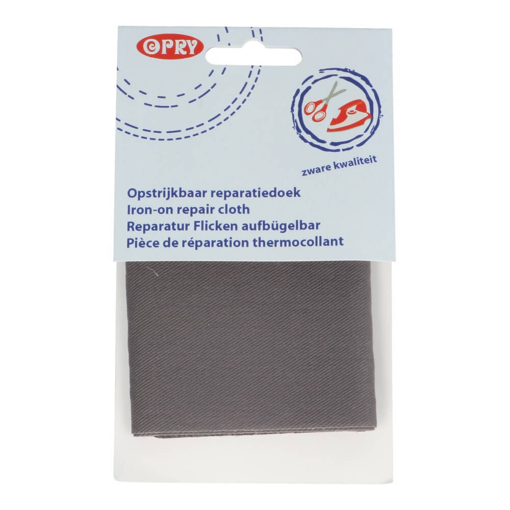 Opry Reparatiedoek stevig opstrijkbaar 12x40cm 9685 - 5st