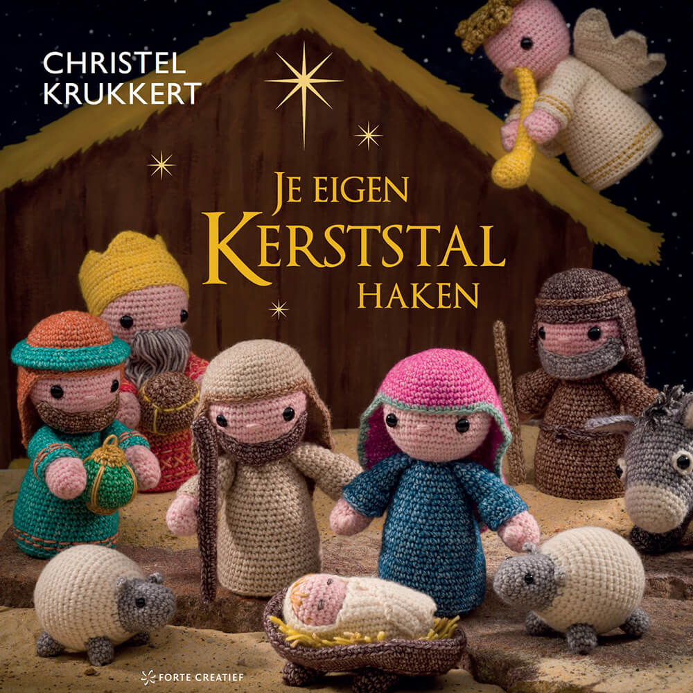 Je eigen kerststal haken - Christel Krukkert - 1st