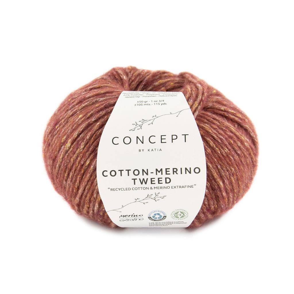 Cotton merino tweed 500