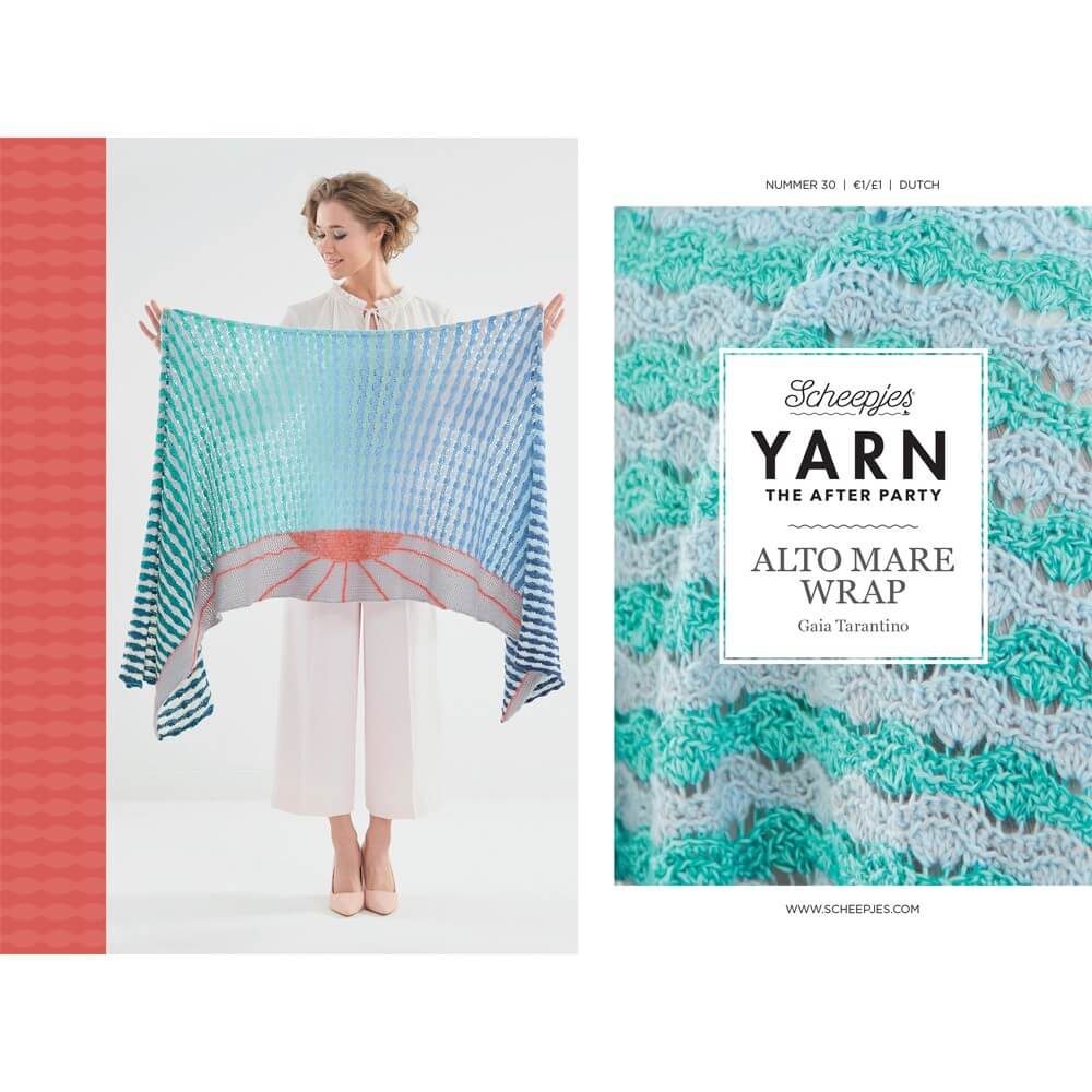 Scheepjes YARN The After Party nr.30 Alto Mare Wrap NL