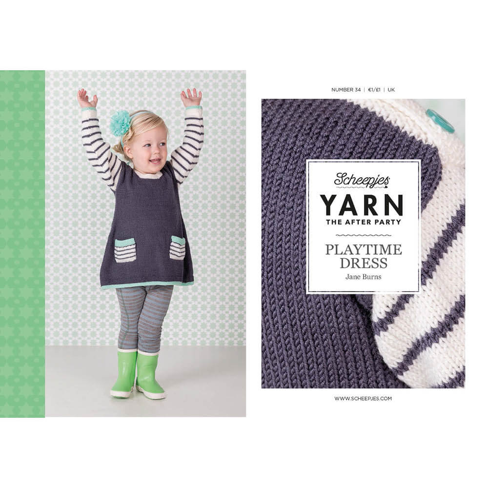 Scheepjes YARN The After Party nr.34 Playtime Dress UK