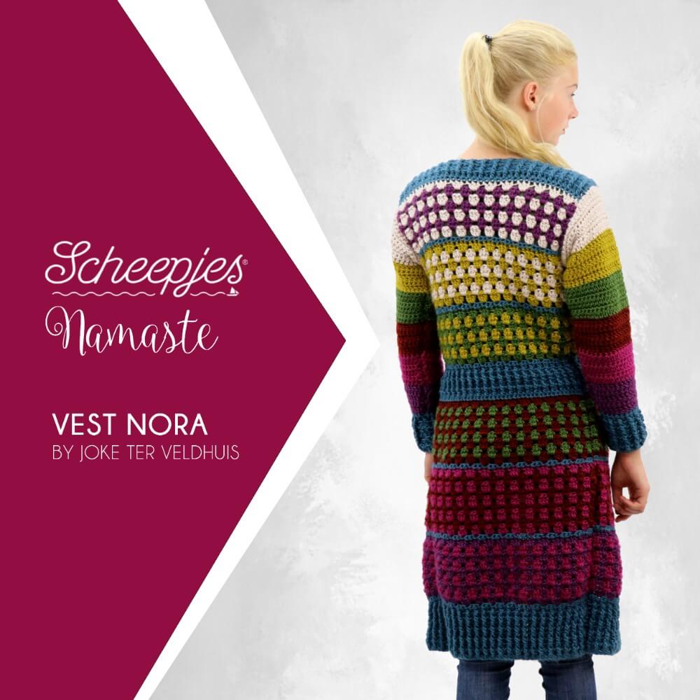 Scheepjes Haakpatroon Namaste vest Nora NL - 10st