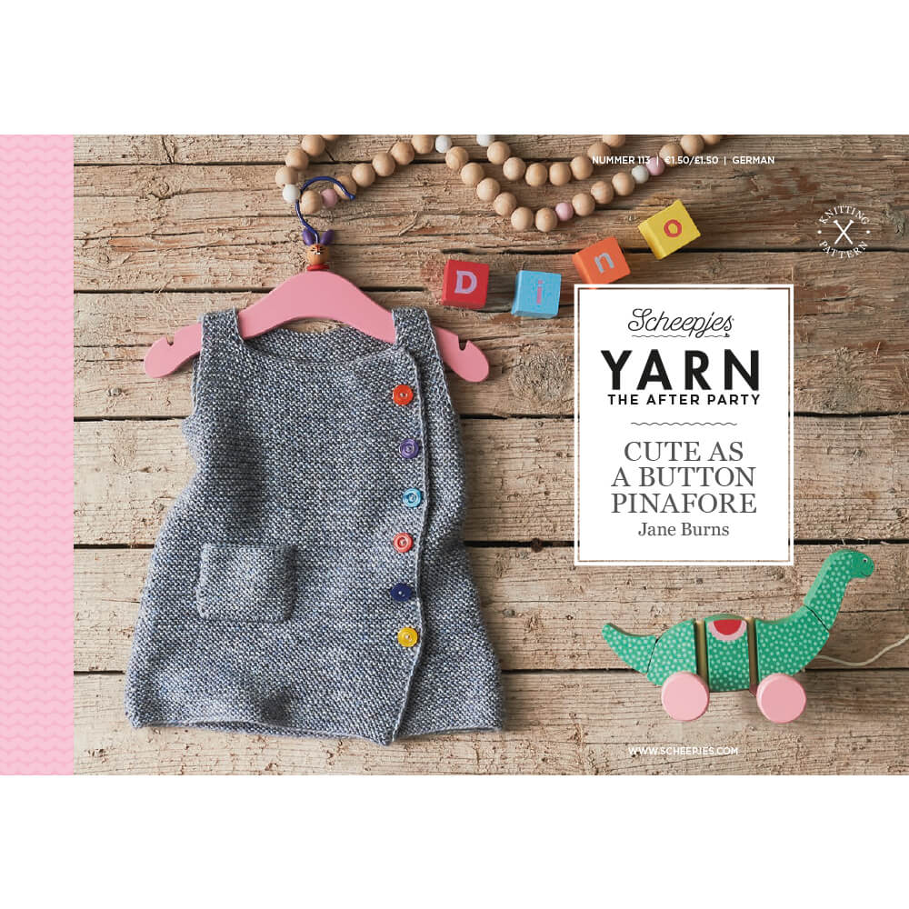 Scheepjes YARN The After Party nr.113 Cute Button Pinafore 