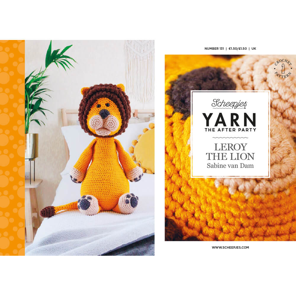 Scheepjes YARN The After Party nr.131 Leroy The Lion UK