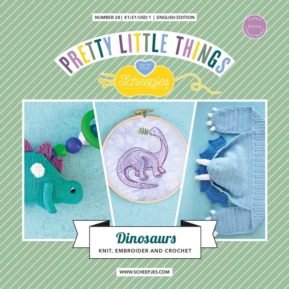 Scheepjes Pretty Little Things nr.28 Dinosaurs - UK