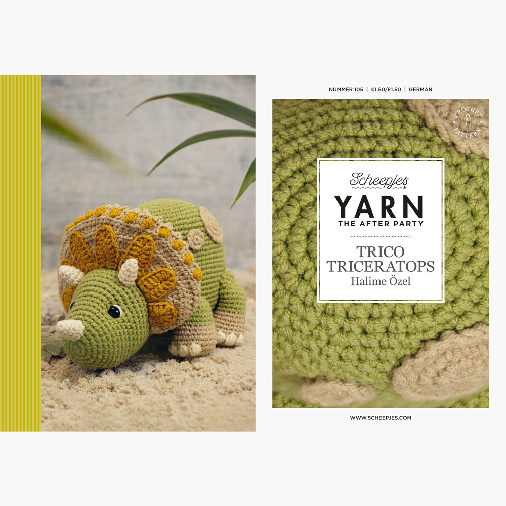 Scheepjes YARN The After Party nr.105 Trico Triceratops 