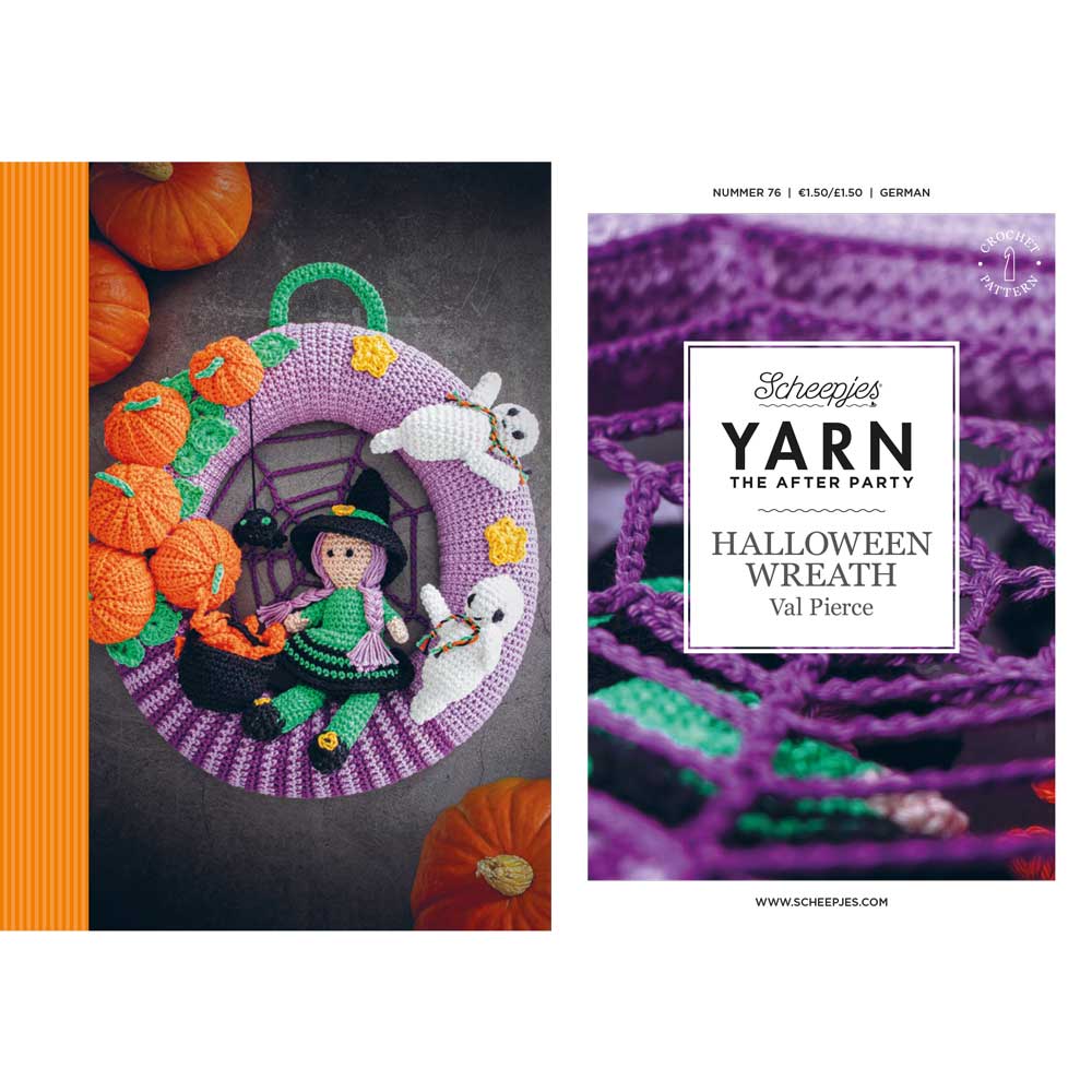 Scheepjes YARN The After Party nr.76 Halloween Wreath 