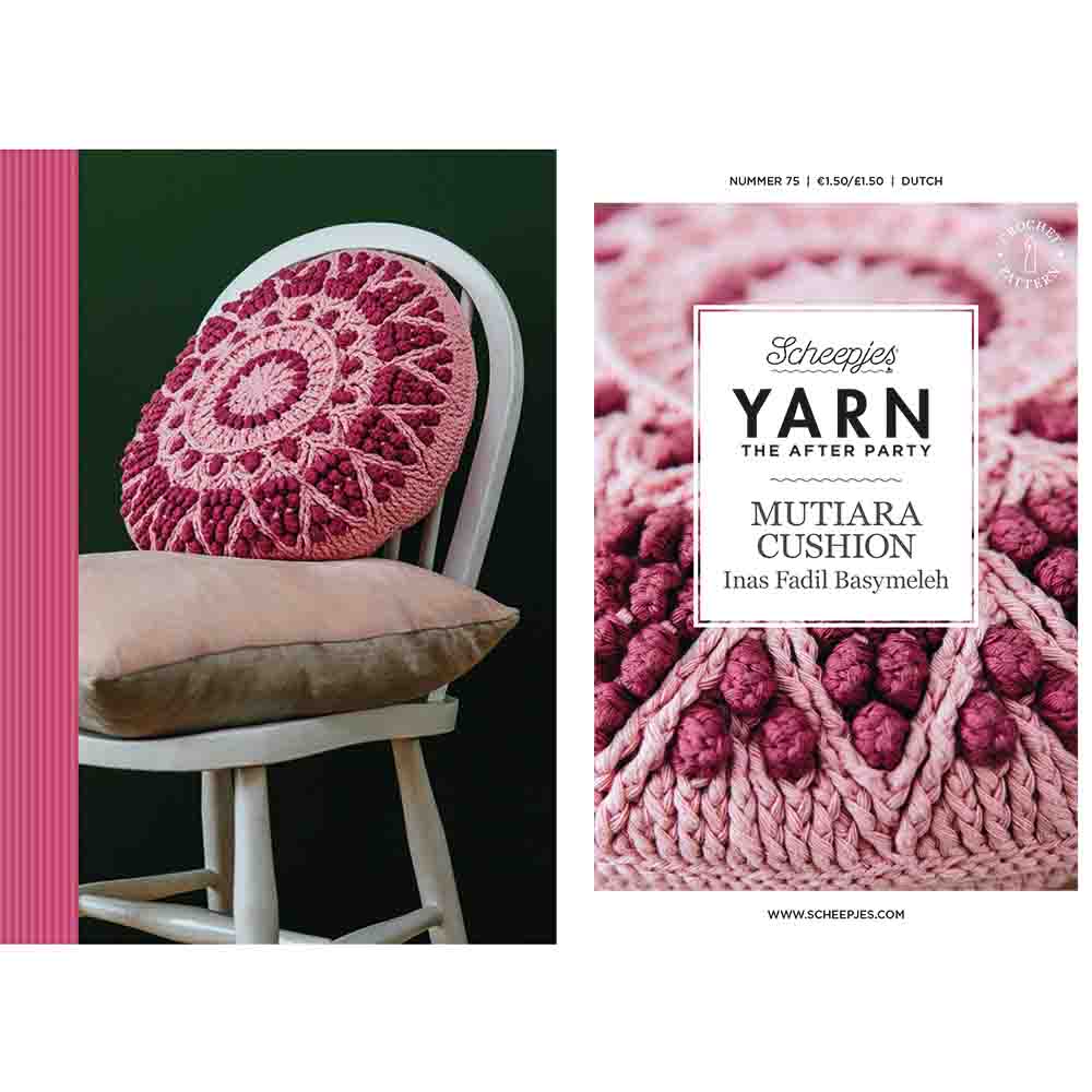 Scheepjes YARN The After Party nr. 75 Mutiara Cushion NL