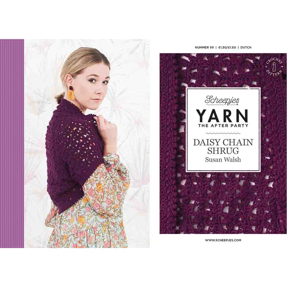 Scheepjes YARN The After Party nr. 99 Daisy Chain Shrug NL