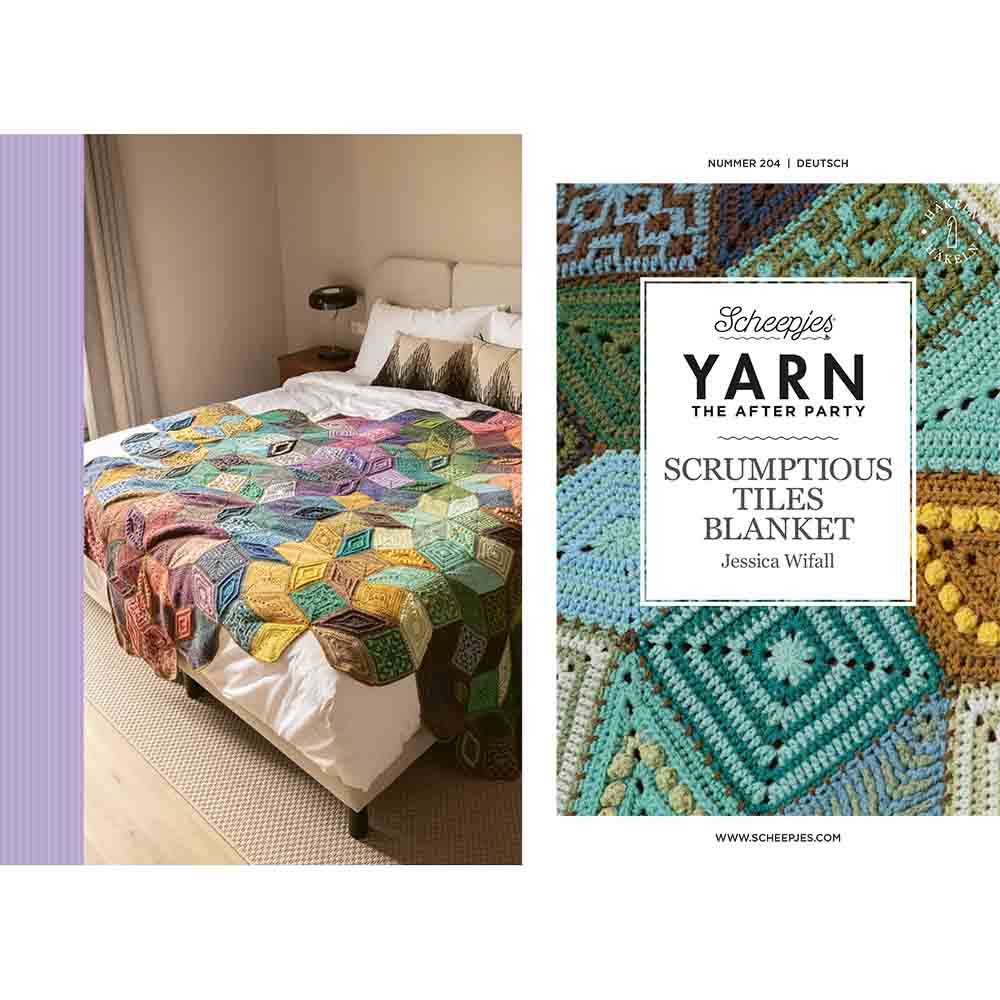 Scheepjes YARN The After Party Scrumptious Tiles Blanket 